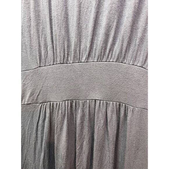 Fleur’t grey/lavender‎ tie front robe Womens Medium/Large Stretch Cozy - Picture 9 of 10